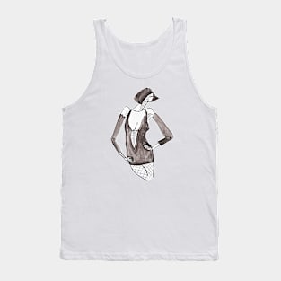 Abstract Girl 2 Tank Top